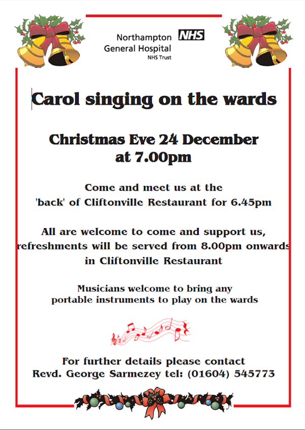 Carols on the Ward