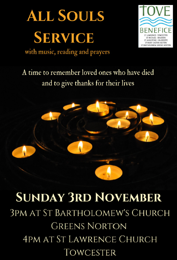 All Souls Service, Tove Benefice