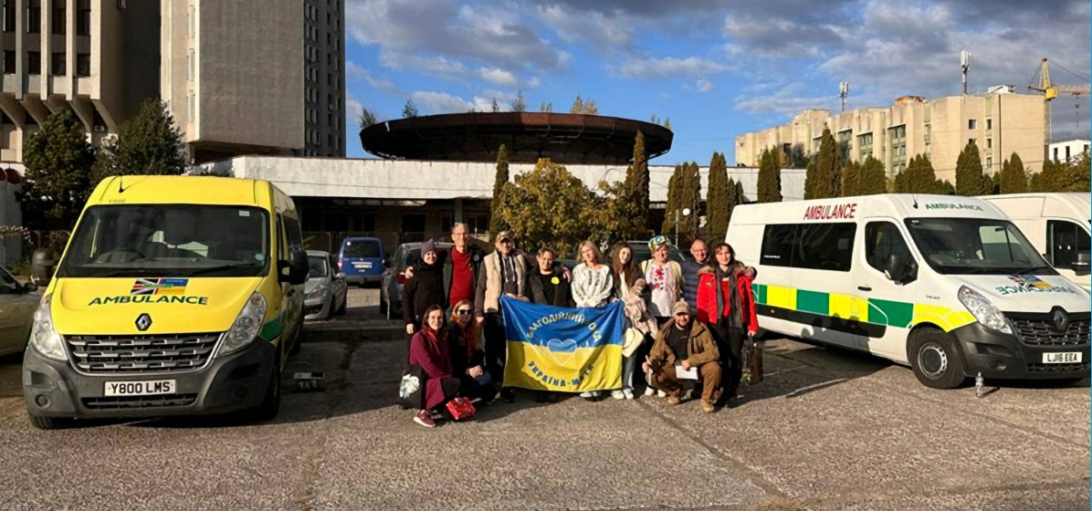 Help donate Medical and Humanitarian Supplies, and Transportation to Ukraine Paramedics