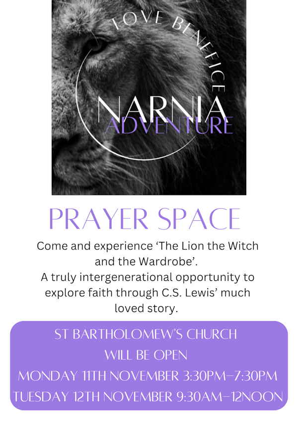 Narnia Prayer Space - St Bartholomew's