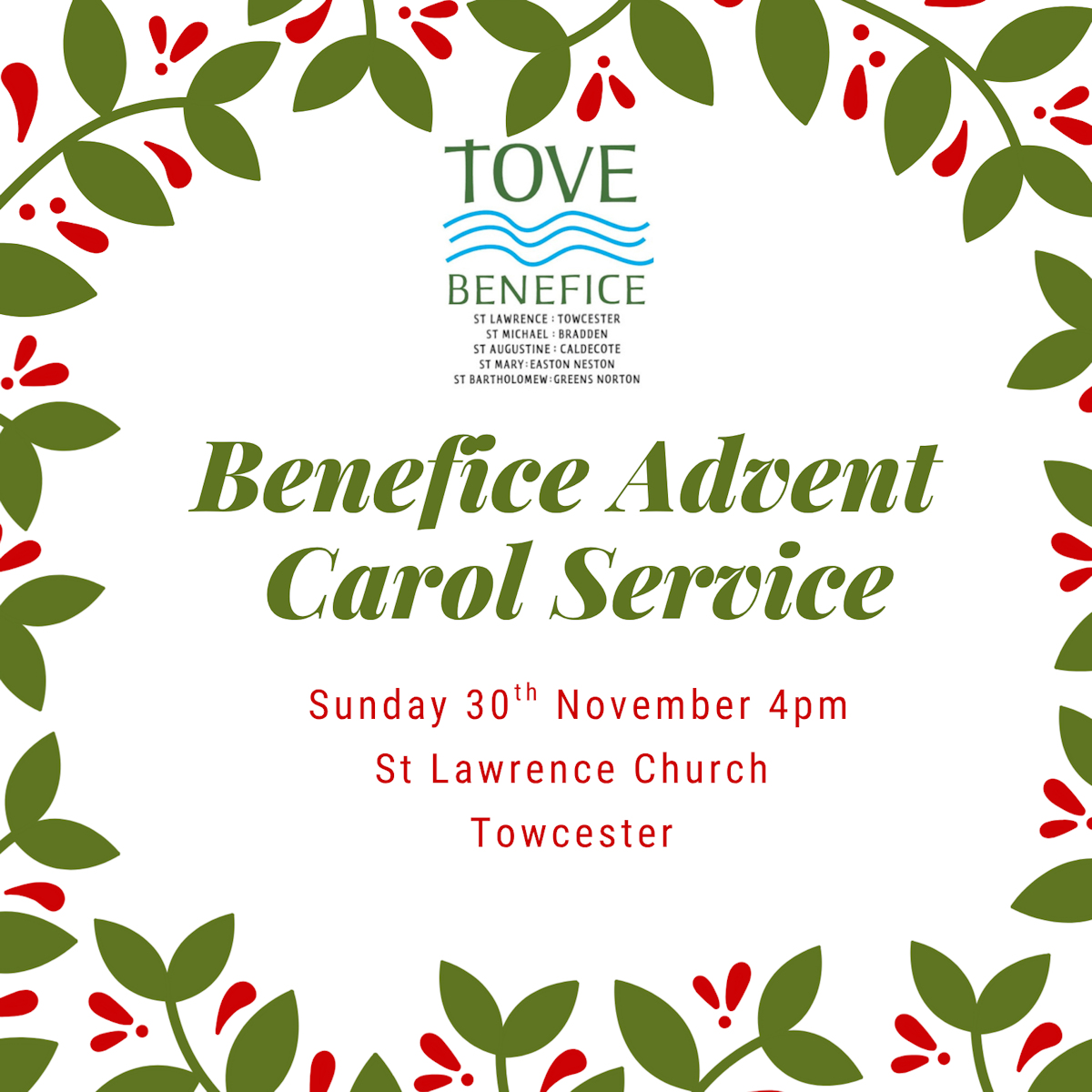 Benefice Advent Carol Service