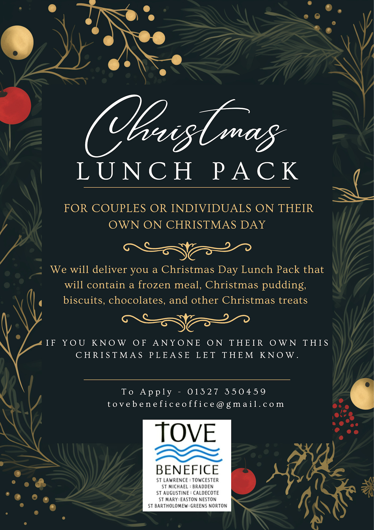Christmas Lunch Pack - Tove Benefice