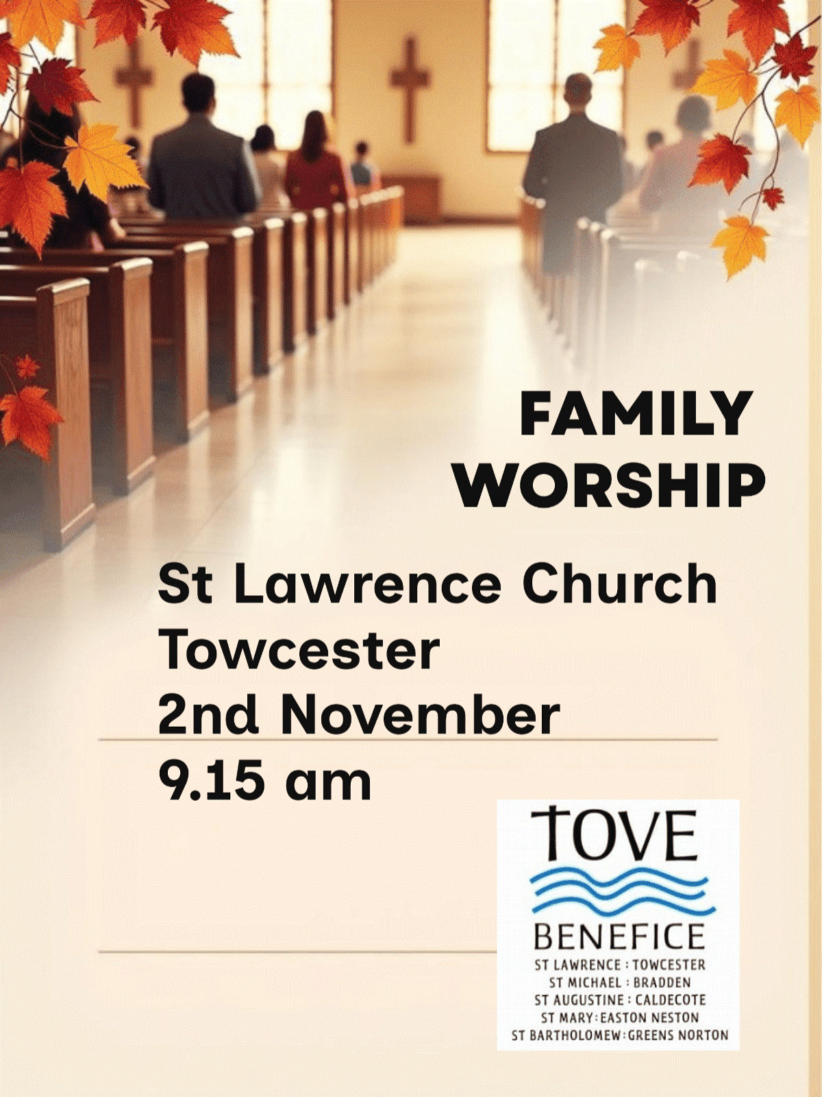 Family Worship at St Lawrence Towcester
