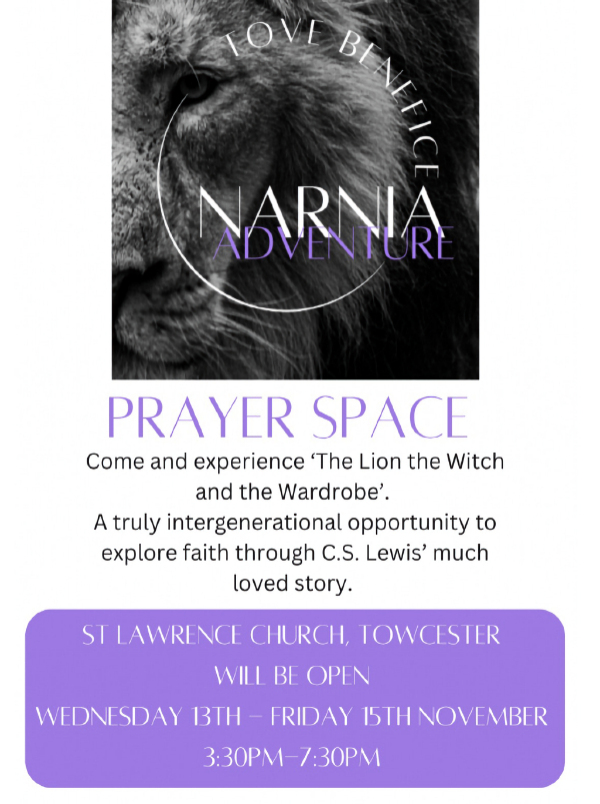 Narnia Prayer Space - St Lawrence