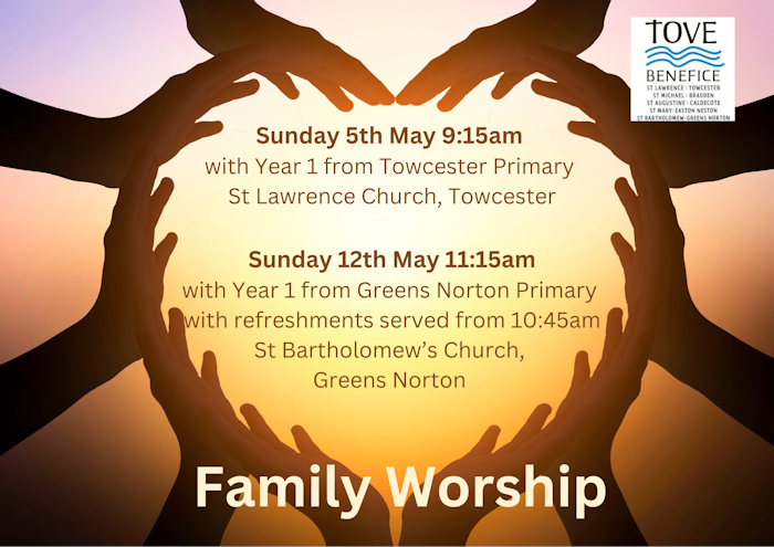 Family Worship in the Tove Benefice