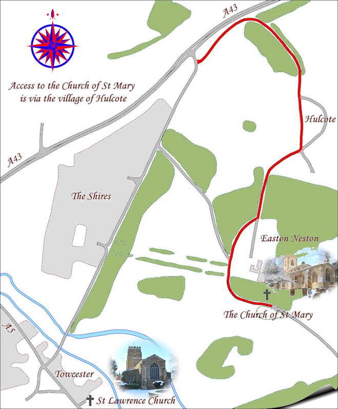 Map for St Marys